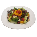 Strawberry Salad With Crishpy Smooked Beef 1